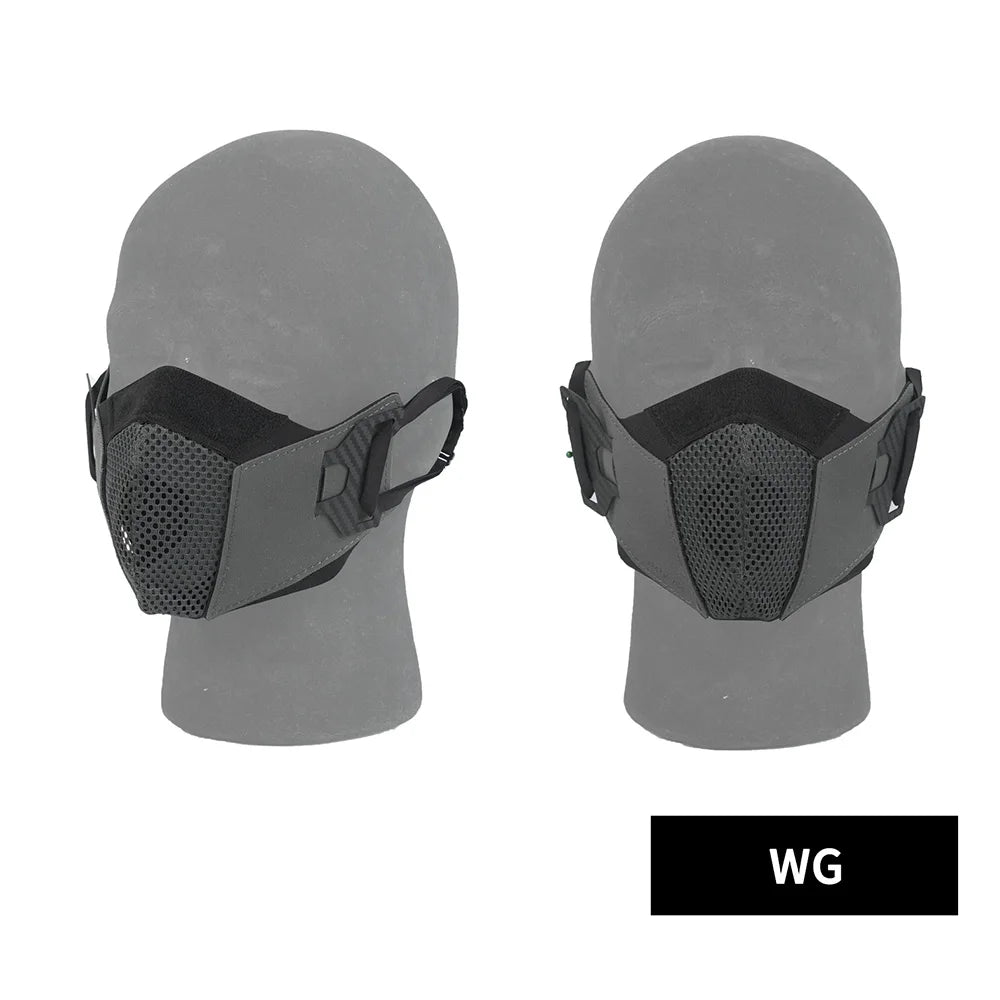 DMGear Tactical Face Mask Anti-Fog Hunting Protection Gear Huting Equipment Accessory Airsoft Comfortable Laser Cut Breathable