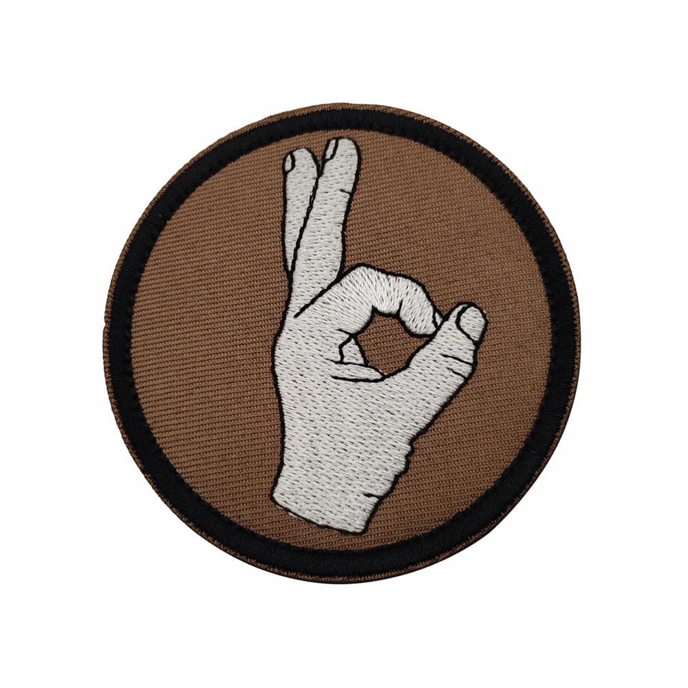 This Is My Safety Embroideried Patch Armband Badge Applique Embellishment Okay Tactical Embroidery Patches