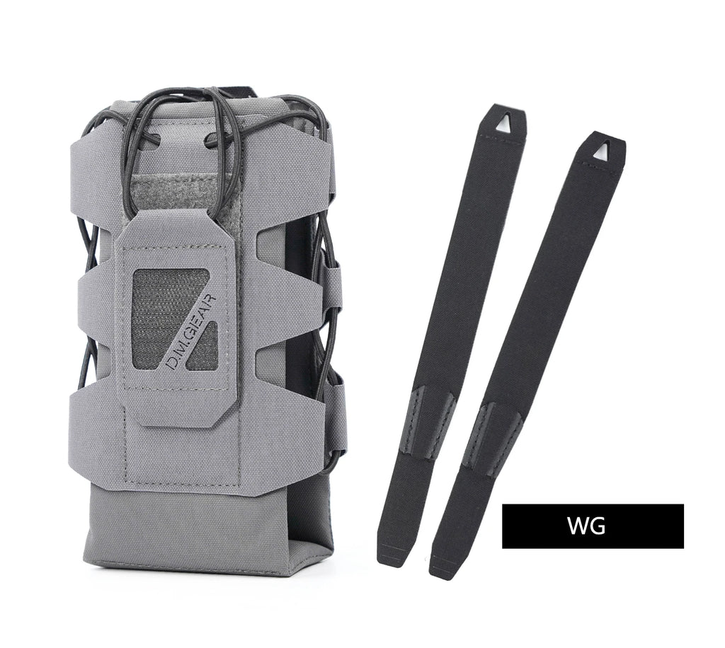 DMGear Tactical Molle Pouch Water Bag Walkie Talkie Bag Pocket Holster Carry Hunting Camping Pouch Airsoft Gear Outdoor Sport