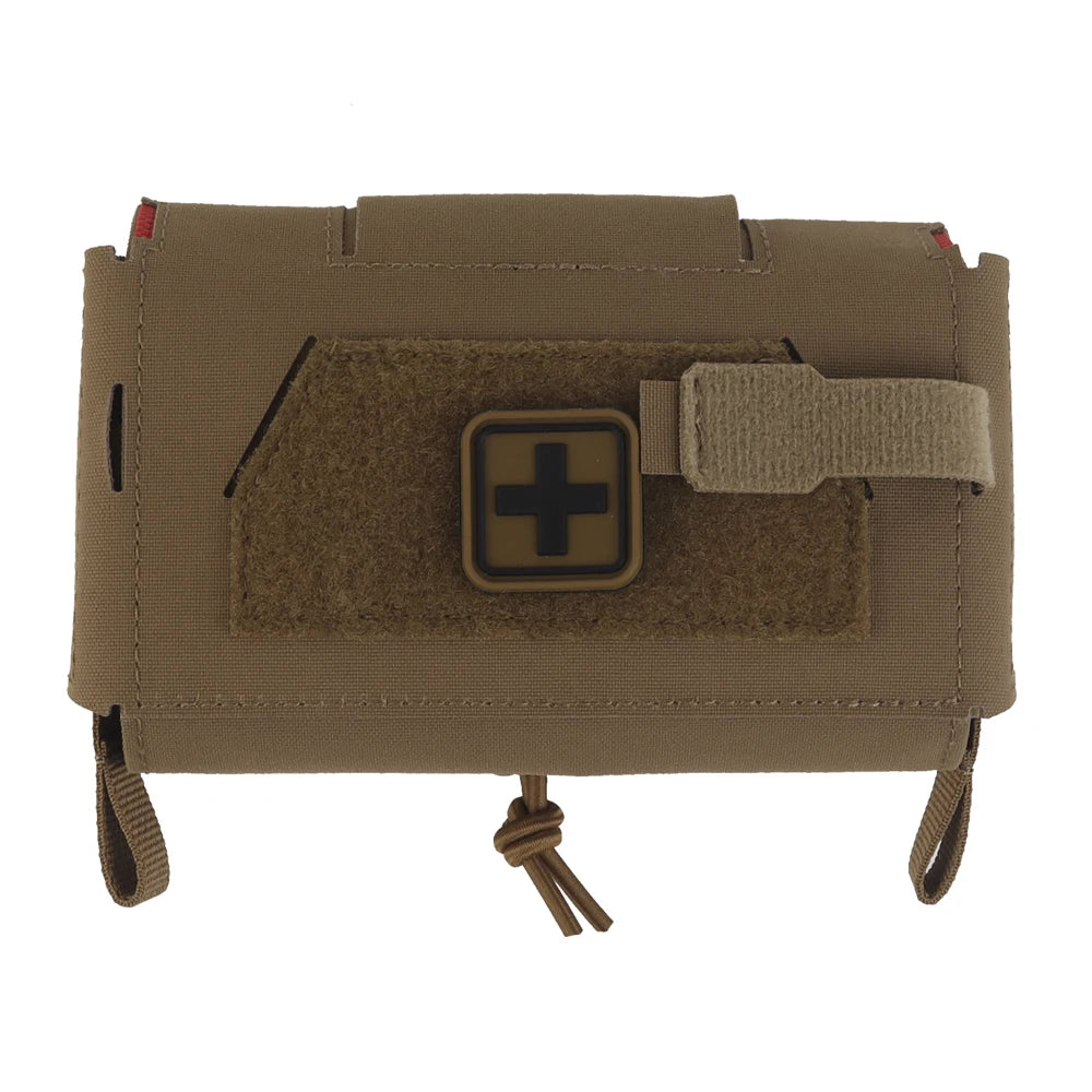 Tactical Airsoft Compact Trauma Pouch V3 Molle Medical Bag MD2 IFAK Pouch For Hunting Plate Carrier Waist Belt Gear