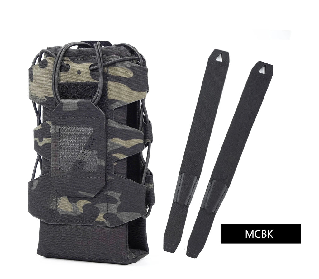 DMGear Tactical Molle Pouch Water Bag Walkie Talkie Bag Pocket Holster Carry Hunting Camping Pouch Airsoft Gear Outdoor Sport