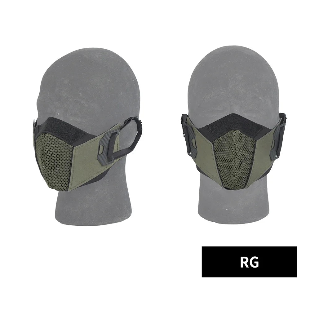 DMGear Tactical Face Mask Anti-Fog Hunting Protection Gear Huting Equipment Accessory Airsoft Comfortable Laser Cut Breathable