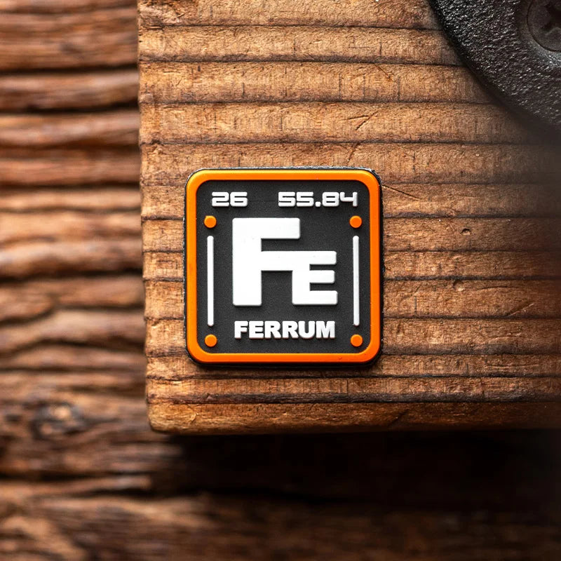 LAUTIE Patch Magnetic Refrigerator Sticker EDC Accessories Armband Tactical Epaulettes Backpack Rubber Stickers