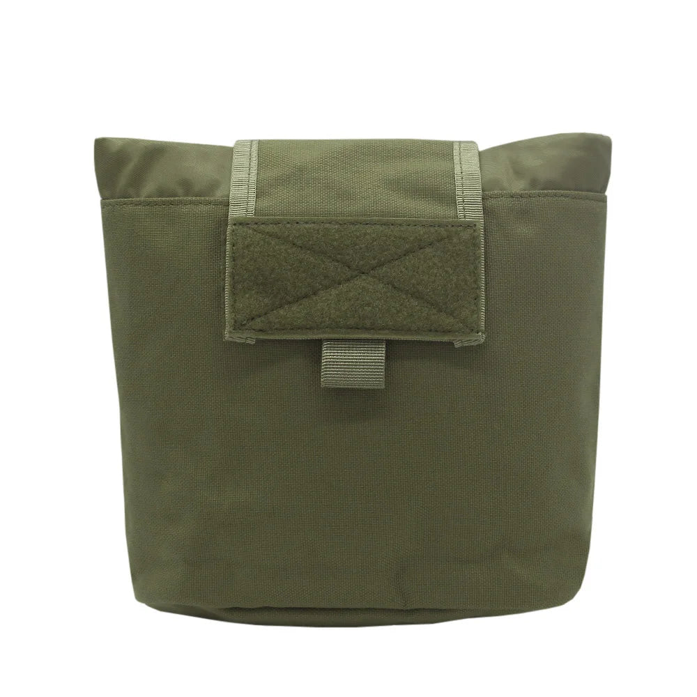 VULPO Tactical Folding Pouch Airsoft Molle Dump Magazine Bag Hunting Paintball Recycling Storage Ammo Waist Bag Gear