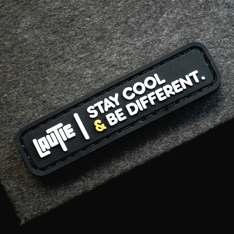 LAUTIE Patch Magnetic Refrigerator Sticker EDC Accessories Armband Tactical Epaulettes Backpack Rubber Stickers