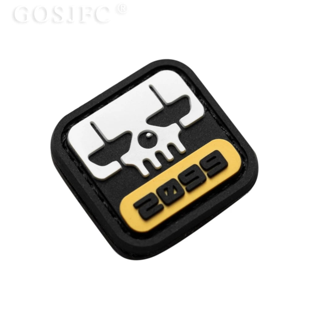 LAUTIE Patch Magnetic Refrigerator Sticker EDC Accessories Armband Tactical Epaulettes Backpack Rubber Stickers