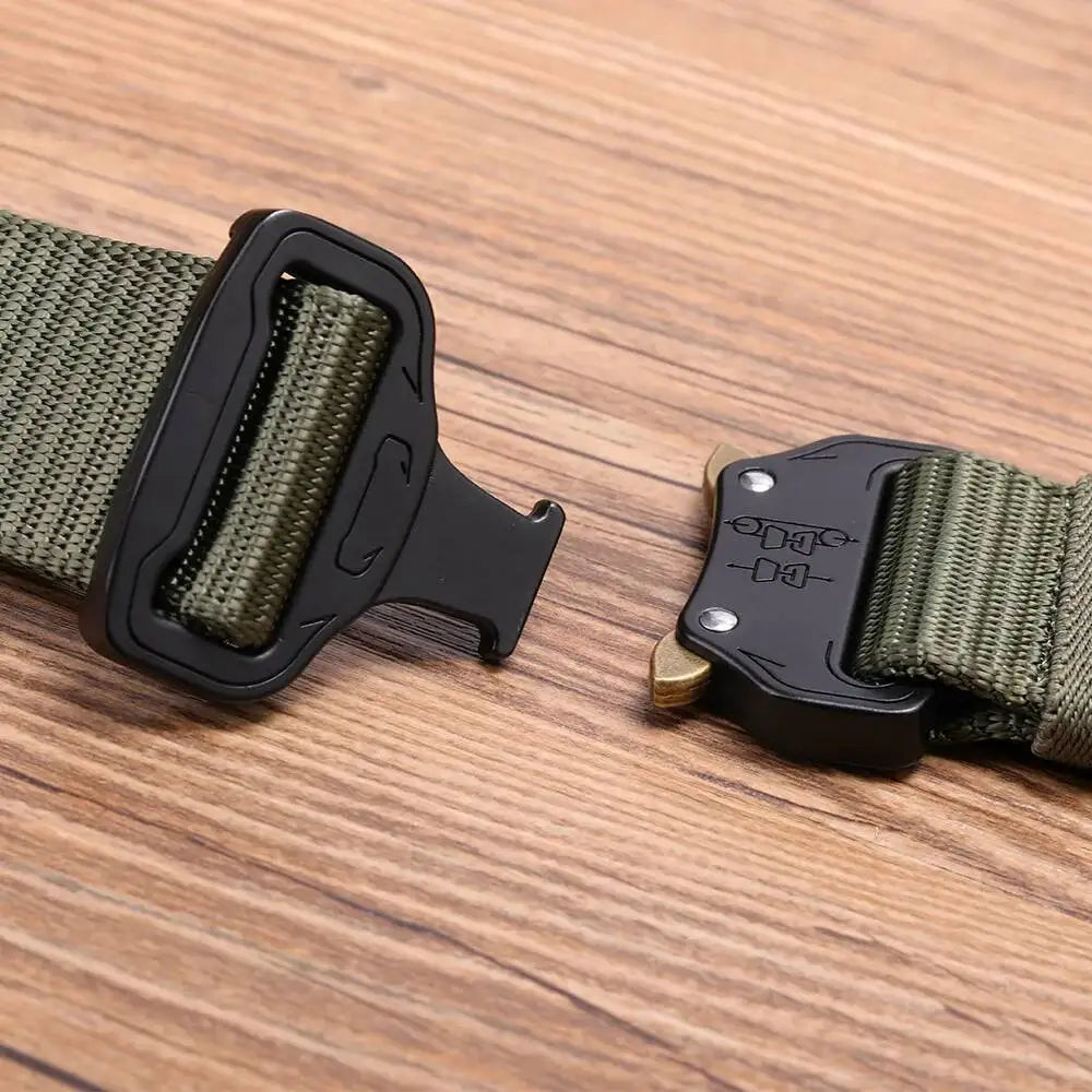 New Nylon Army Men Molle Military SWAT Combat Belts Knock Off Emergency Survival Belt Tactical Gear Dropship