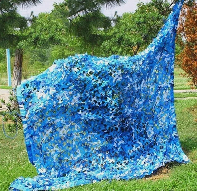 Double Layer Military Camouflage Net Sun Shelter Camo Netting for Hunting Accessories Camping Home Decoration Tactical Gear