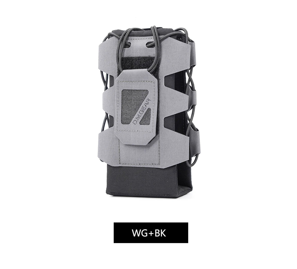DMGear Tactical Molle Pouch Water Bag Walkie Talkie Bag Pocket Holster Carry Hunting Camping Pouch Airsoft Gear Outdoor Sport