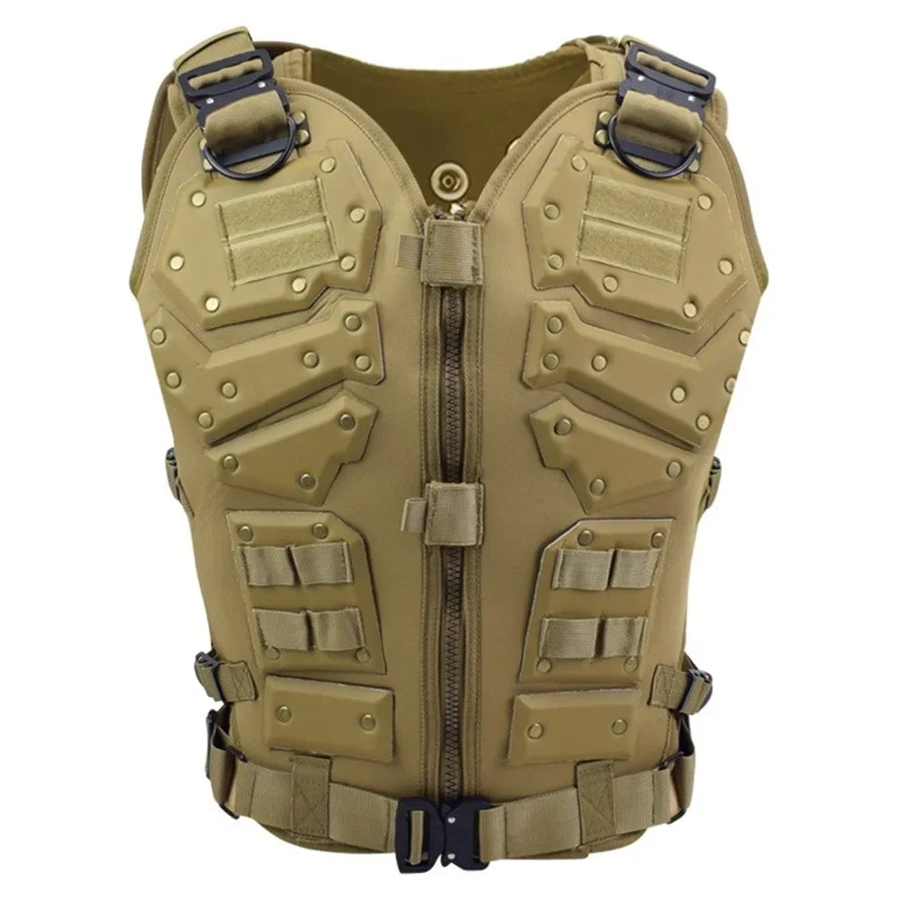 Extensible Tactical Vest Lightweight Plate Carrier Body Armor MOLLE Military Hunting Airsoft Protect Gear Combat Uniform Safety