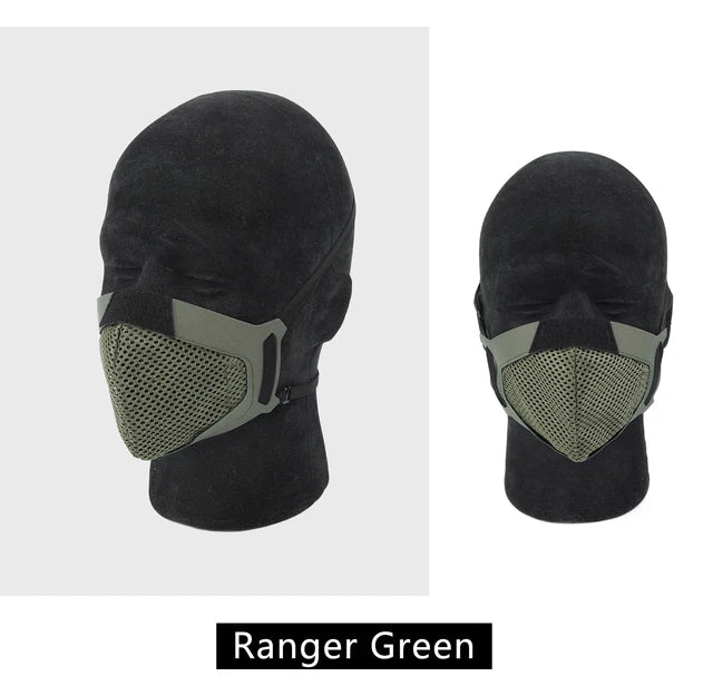 DMGear Tactical X Mask Anti-Fog Dust Hunting Gear Military Equipment  Airsoft Army Accessories Comfortable Laser Cut