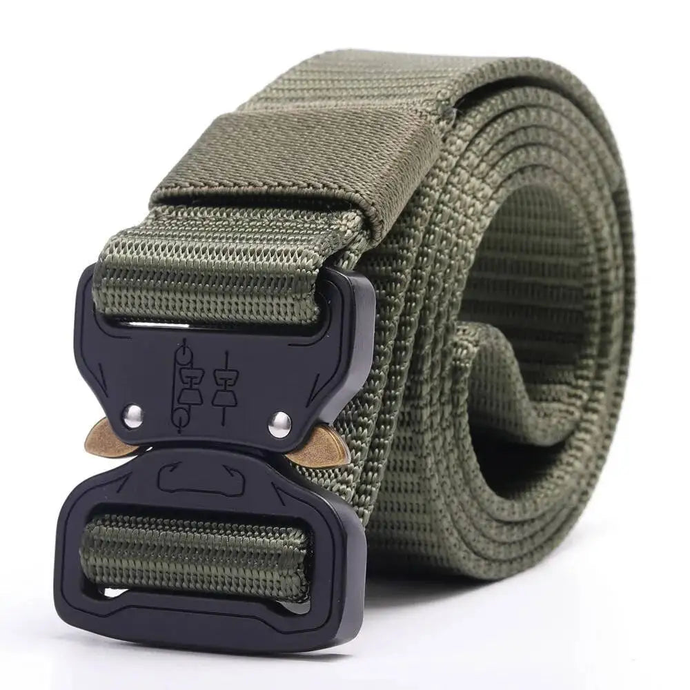 New Nylon Army Men Molle Military SWAT Combat Belts Knock Off Emergency Survival Belt Tactical Gear Dropship