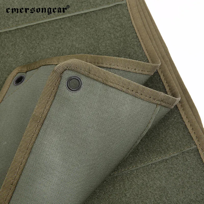 Emersongear Tactical Patch Album Collection Book Morale Chapter Storage Panel Badge Pouch Hunting Casual Collect EM9371 Nylon