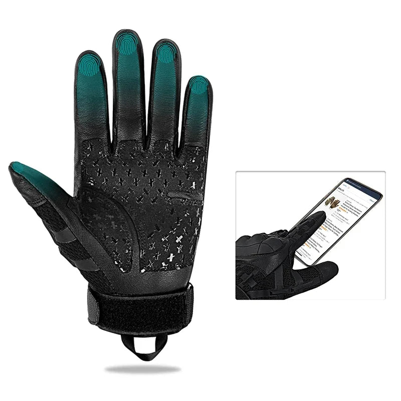 Tactical Gloves Airsoft Shooting Gloves Outdoor Protective Women Men Hiking Touch Screen Full Finger Gloves Gear