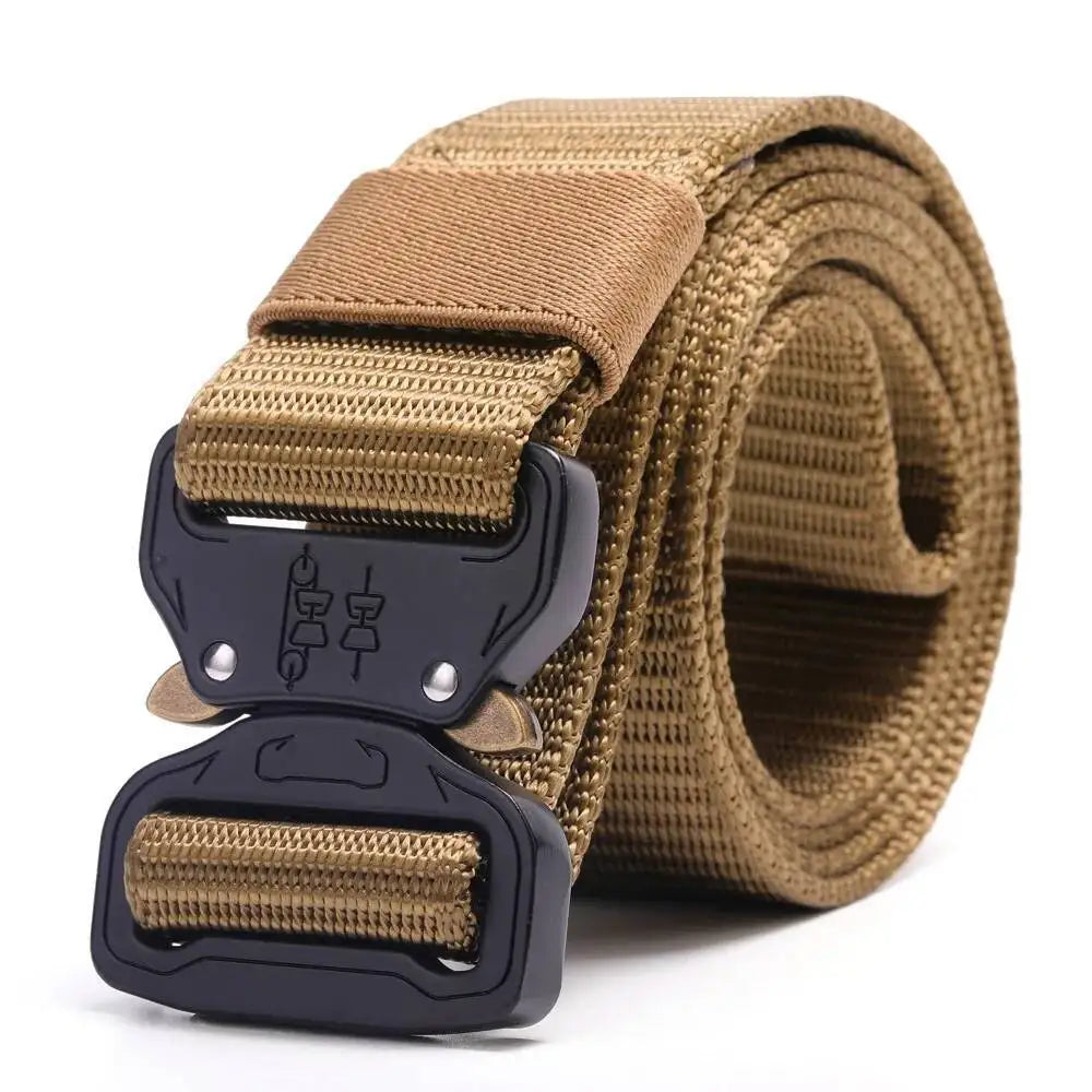 New Nylon Army Men Molle Military SWAT Combat Belts Knock Off Emergency Survival Belt Tactical Gear Dropship