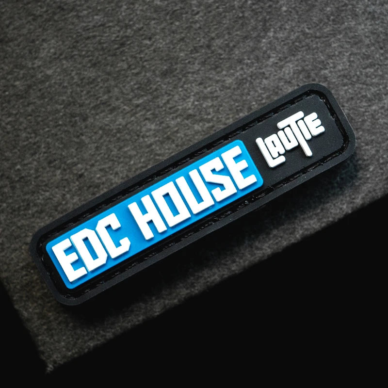 LAUTIE Patch Magnetic Refrigerator Sticker EDC Accessories Armband Tactical Epaulettes Backpack Rubber Stickers