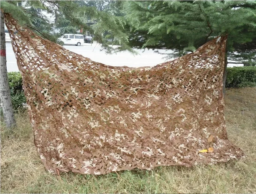Double Layer Military Camouflage Net Sun Shelter Camo Netting for Hunting Accessories Camping Home Decoration Tactical Gear