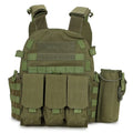 Nylon Pouch Molle Gear Tactical Vest Body Armor Hunting Plate Carrier Airsoft Accessories 6094 Combat War CS game Security Vest