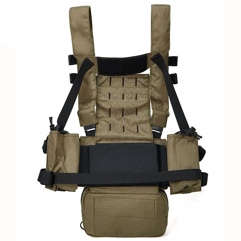 Combat Tactical Molle Vest Ammo MK3 Chest Rig Removable Hunting Airsoft Paintball Gear Vest With AK 47/74 Magazine Pouch