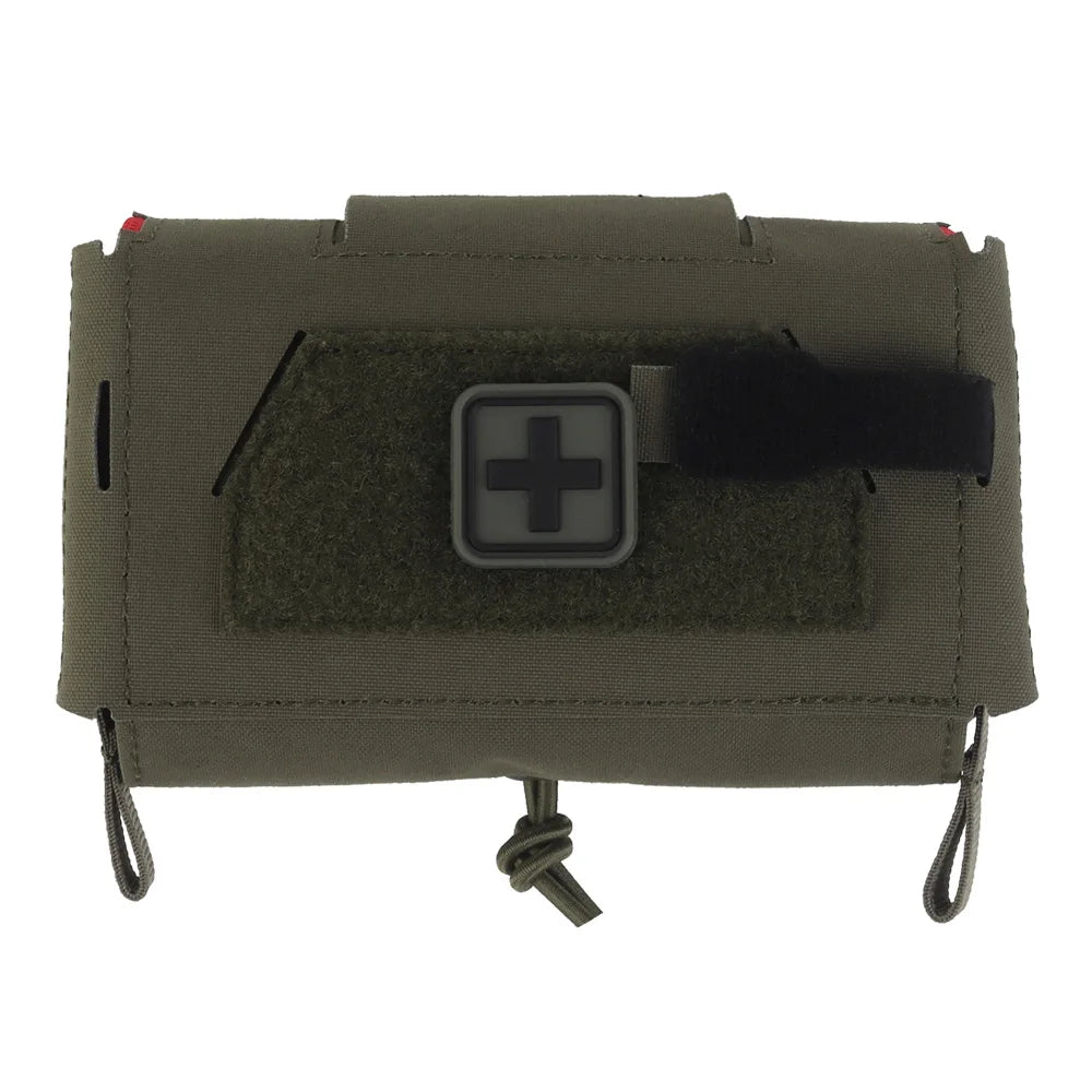 Tactical Airsoft Compact Trauma Pouch V3 Molle Medical Bag MD2 IFAK Pouch For Hunting Plate Carrier Waist Belt Gear