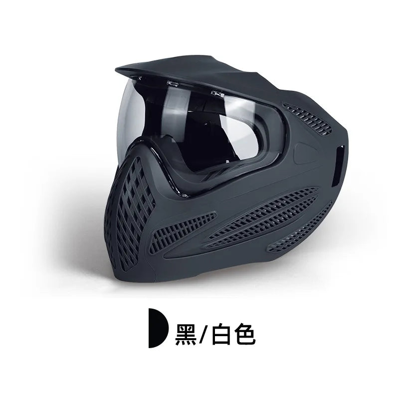 Tactical Full Face Paintball Mask MIL-PRF-32432 Certified Airsoft CS Military Gear High Impact Protection Outdoor Survival