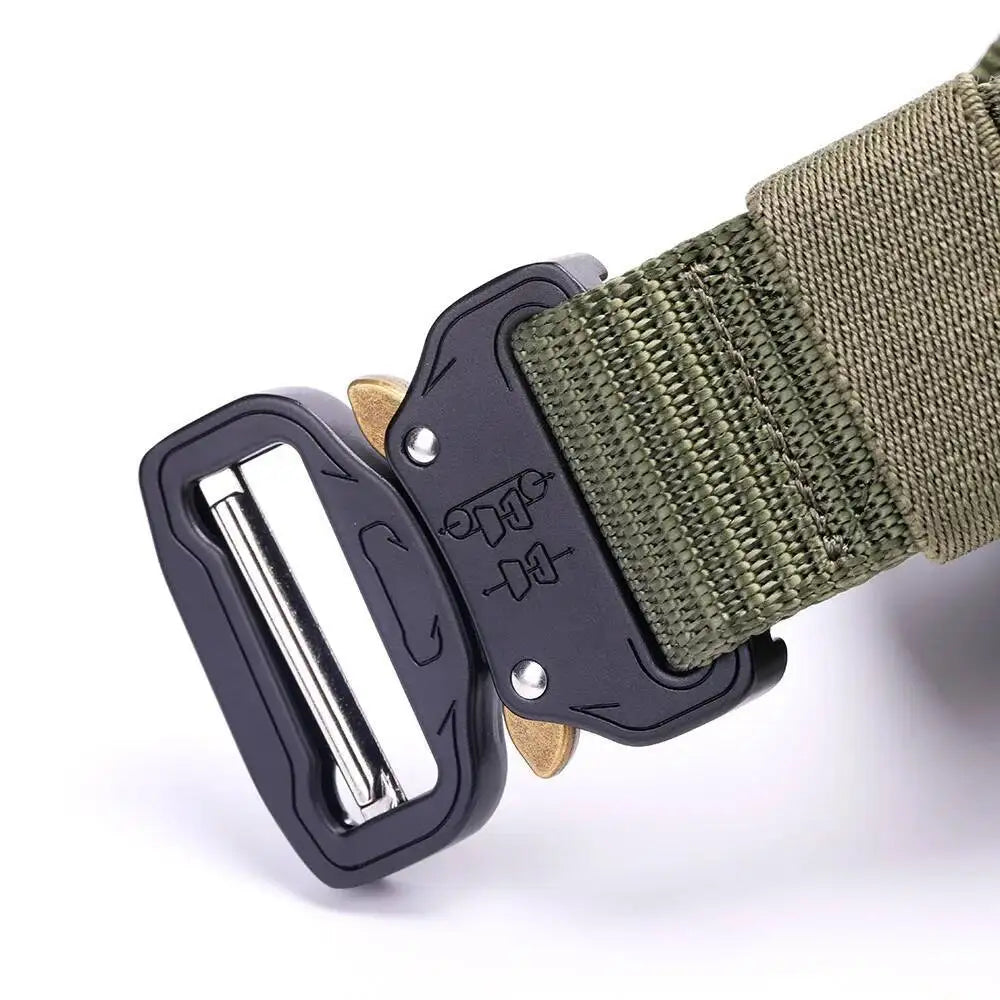 New Nylon Army Men Molle Military SWAT Combat Belts Knock Off Emergency Survival Belt Tactical Gear Dropship