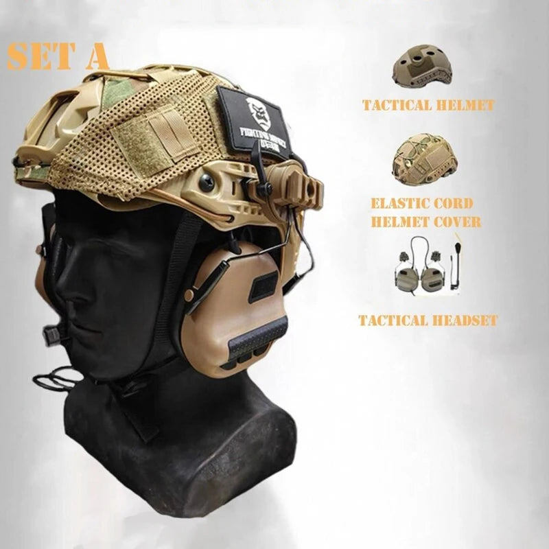 Airsoft Paintball Full Helmet Set Cp Camouflage Tactical Helmet Cod19 Ghost Cosplay - Gaming Cosplay Gear Military Fan Cosplay