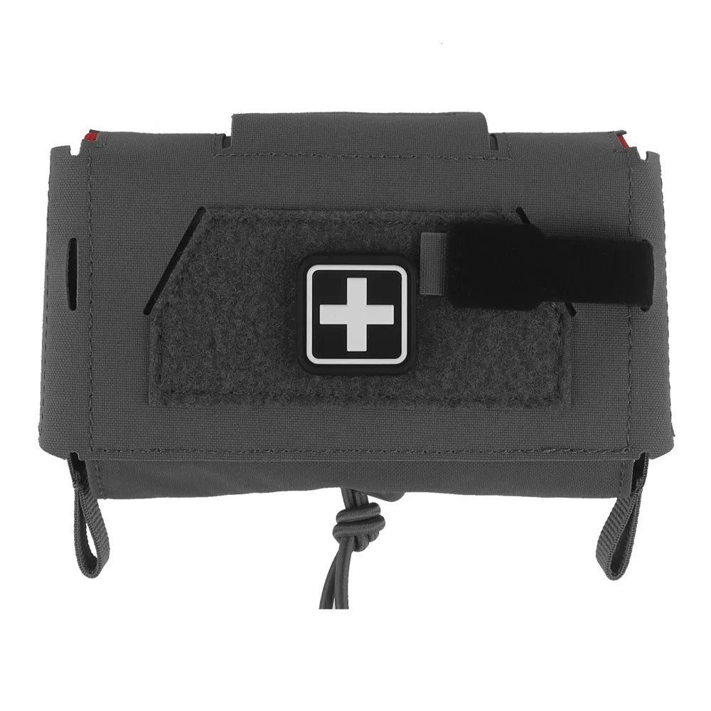 Tactical Airsoft Compact Trauma Pouch V3 Molle Medical Bag MD2 IFAK Pouch For Hunting Plate Carrier Waist Belt Gear