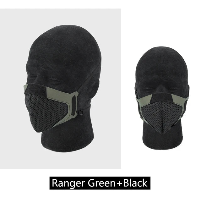 DMGear Tactical X Mask Anti-Fog Dust Hunting Gear Military Equipment  Airsoft Army Accessories Comfortable Laser Cut
