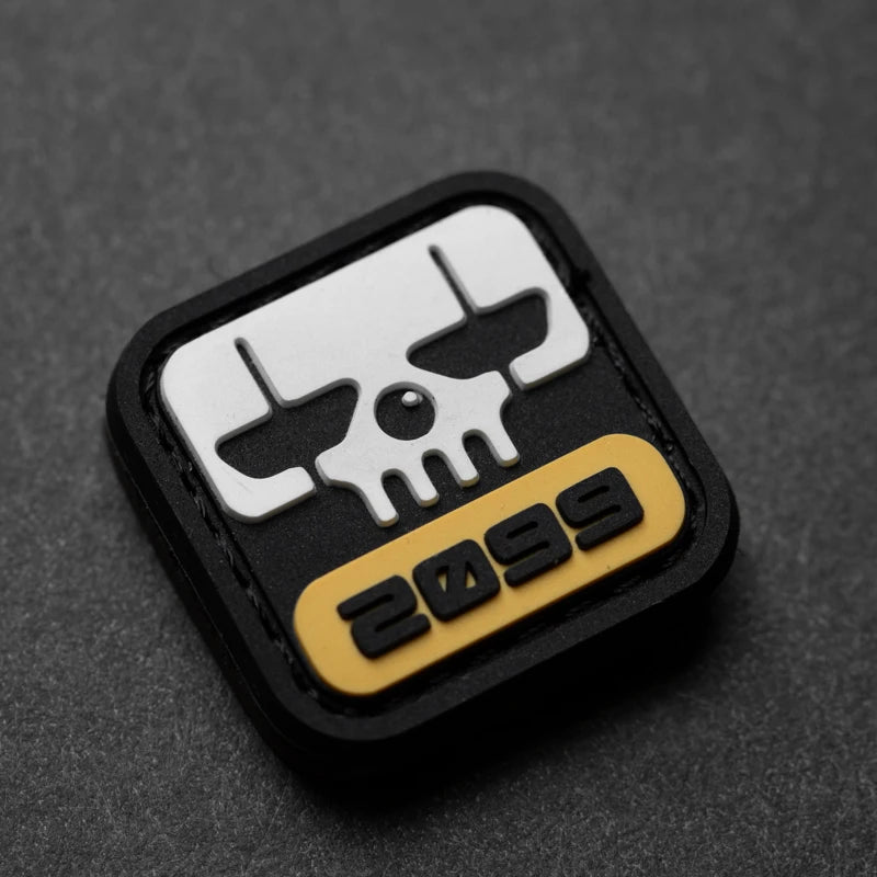 LAUTIE Patch Magnetic Refrigerator Sticker EDC Accessories Armband Tactical Epaulettes Backpack Rubber Stickers