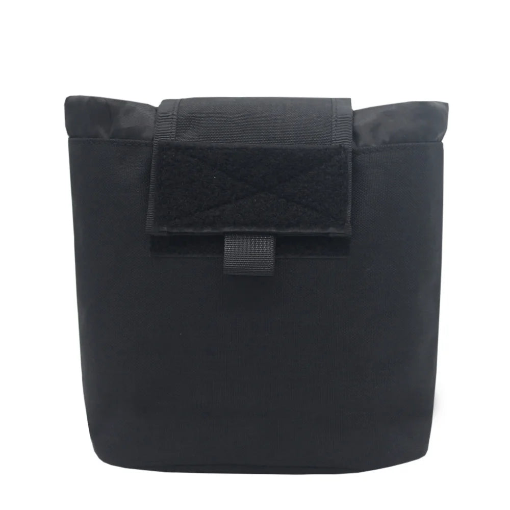 VULPO Tactical Folding Pouch Airsoft Molle Dump Magazine Bag Hunting Paintball Recycling Storage Ammo Waist Bag Gear